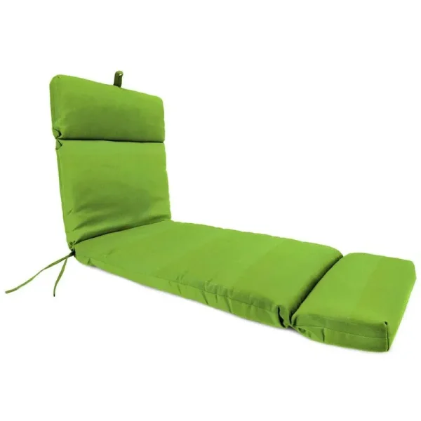 Jordan Manufacturing 72 x 22 in. Outdoor Chaise Lounge Cushion Veranda Citrus