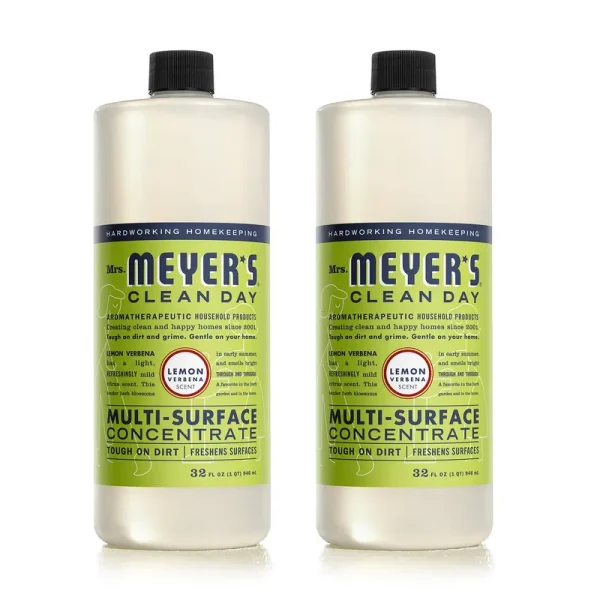 Mrs. Meyer's Multi-Surface Concentrate 2 x 32 oz. - Lemon Verbena