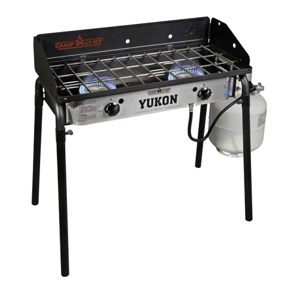 Camp Chef Yukon Two-Burner Portable Propane Stove