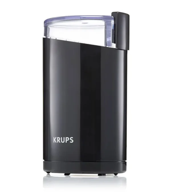 Krups F20342DI Electric Spice and Coffee Grinder, Stainless Steel Blades, Black