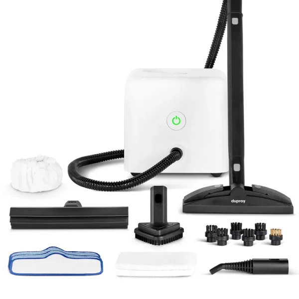 Dupray Neat Steam Cleaner 17 - Piece Kit �?our Bestselling Multipurpose Steam Cleaner with All the Tools to Clean, Detail, Sanitize*, Deodorize Floors, Grout, Bathrooms, Kitchens and More. 1500w