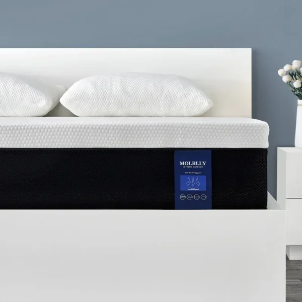 Mattress 10 Queen Size Gel Memory Foam Mattress with More Comfortable