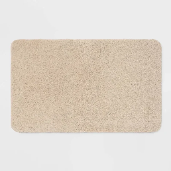 20"x34" Performance Nylon Bath Rug Tan - Threshold