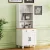 White Bookshelf