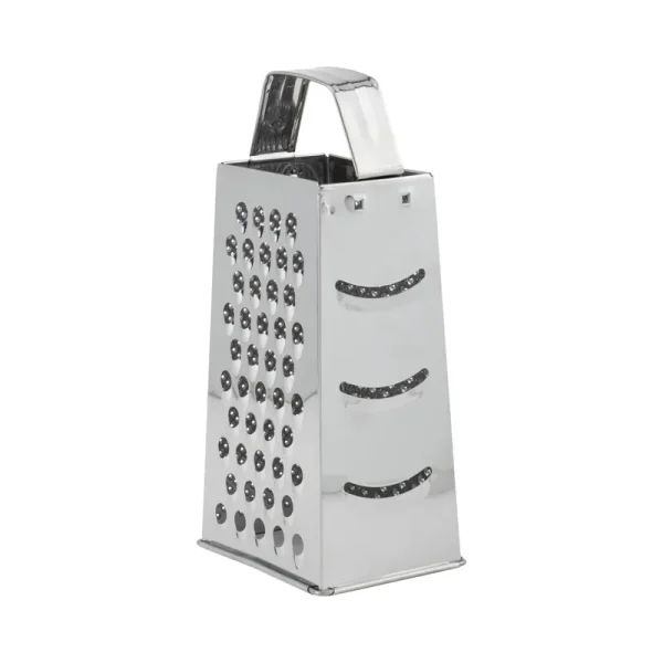 GoodCook ProFreshionals 9 inch Stainless Steel 4-Sided Box Grater, Red