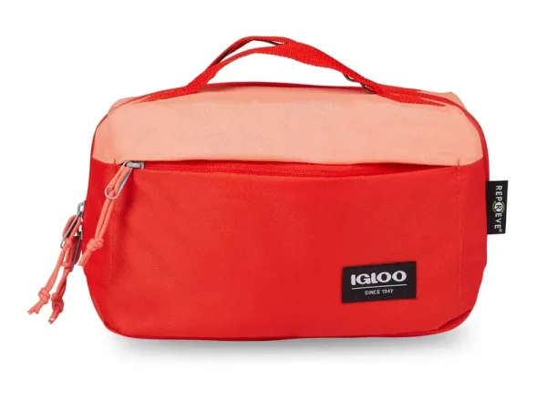 Igloo Coolers | Fundamentals Hip Pack Cooler Bag Fresh Salmon/Fiesta