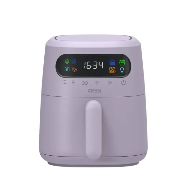 Crux 3-Qt. Digital Air Fryer Kit with TurboCrisp - Lavender