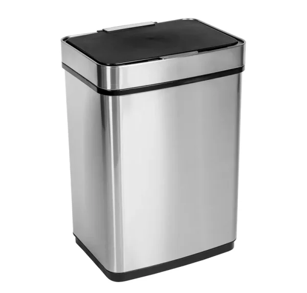 Honey Can Do 50L Motion Sensor Trash Can Stainless Steel