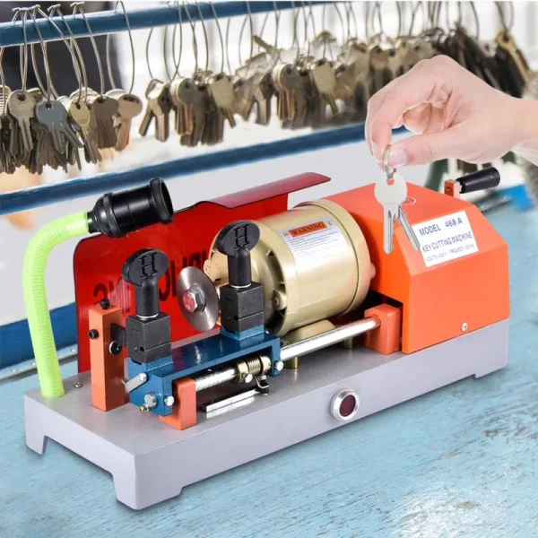 Commercial - Grade Key Duplicating Machine 110V - Vertical Design for Precise Home/Car Key Copying