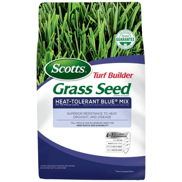 Scotts 18196 Turf Builder Heat Tolerant Blue Seed Mix - 3 lb pack