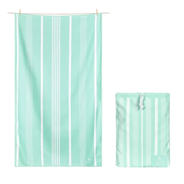 Dock & Bay Quick Dry Bath Towel & Home Towel - Eucalyptus Green