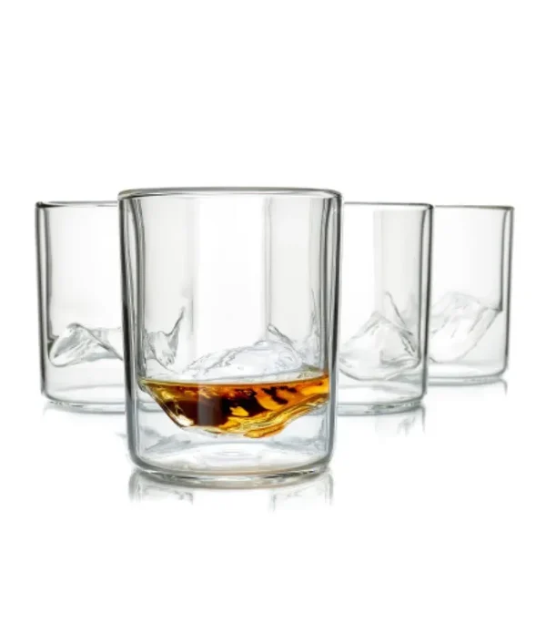 The Rockies - Set of 4 Whiskey Glasses