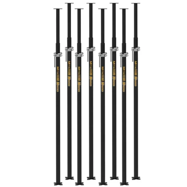 Metaltech 8 ft. 6 in. to 13 ft. Medium Duty Adjustable Shoring Post of