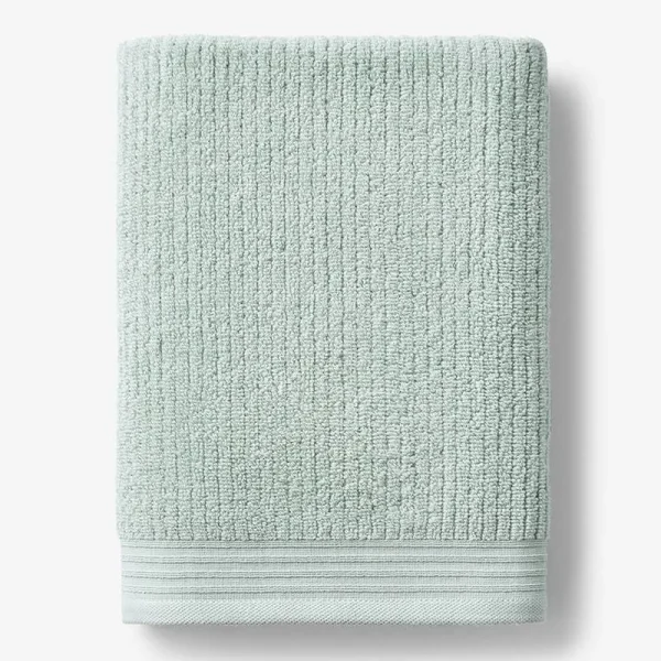 Green Earth Quick Dry Bath Towel by Micro Cotton - Green Tea | The Company Store