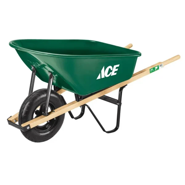 Ace Steel Residential Wheelbarrow - 6 Cu ft
