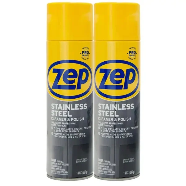 Zep 14 oz. Stainless Steel Polish (Pack of 2)