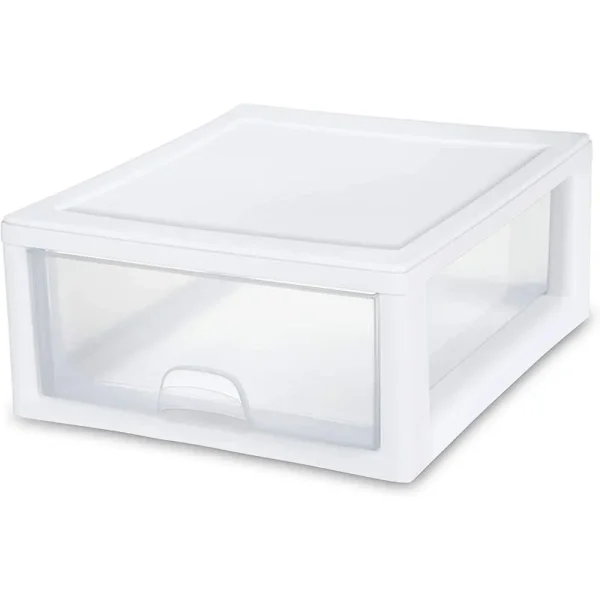 Sterilite - 23018006 - 16 Quart/15 Liter Stacking Drawer - 6-Pack