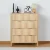 4 drawer natural