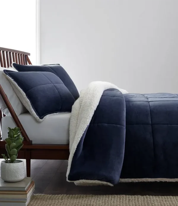 Ugg Blissful Sherpa Comforter Set, Queen, Imperial