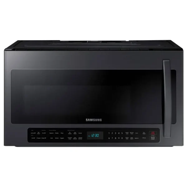 Samsung 2.1 Cu. ft. Black Stainless Steel Over The Range Microwave
