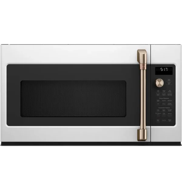 Cafe 1.7 Cu. ft. Convection Over-The-Range Microwave Oven White
