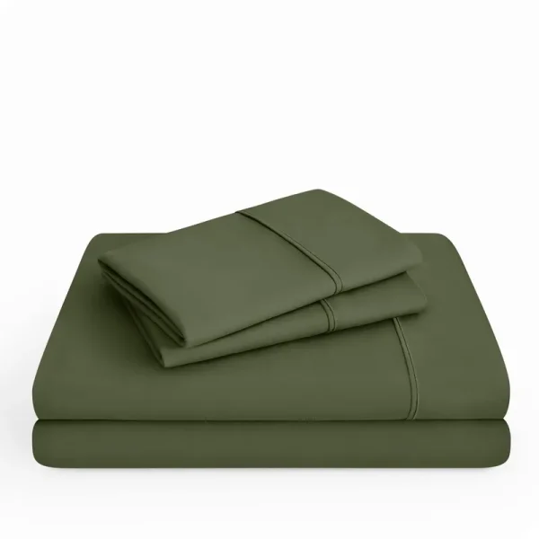 Bare Home Ultra-Soft Double Brushed Sheet Set - Cypress