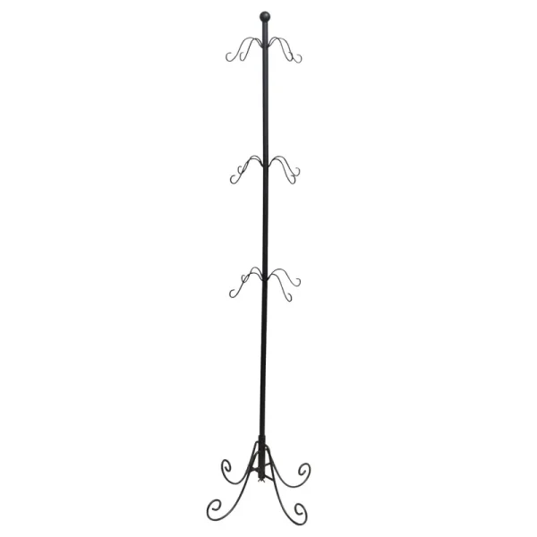 Haute Decor Adapt Adjustable Christmas Stocking Tree Stand - Black - Up to 12 Hooks