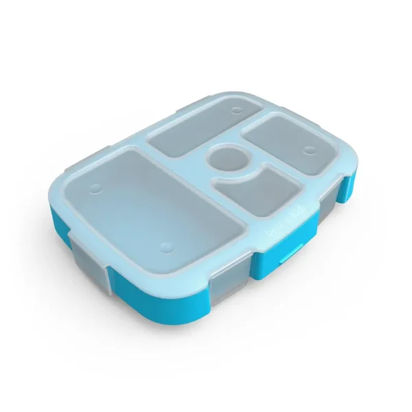 Bentgo Kids Brights Tray With Transparent Cover - Turquoise