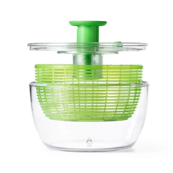 Oxo Good Grips Salad Spinner, Clear/Green