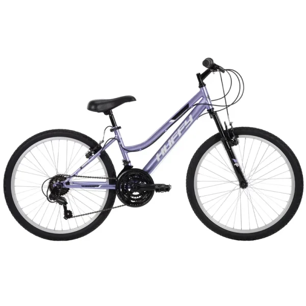 Huffy 24" Rock Creek Mountain Bike, Fits Riders 4'8" - 5'8", Purple, Adult, Women'S