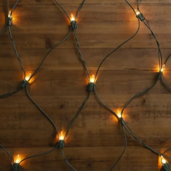 GE - String-A-Long Clear 4' x 6' Net Light Set, 150-Lights