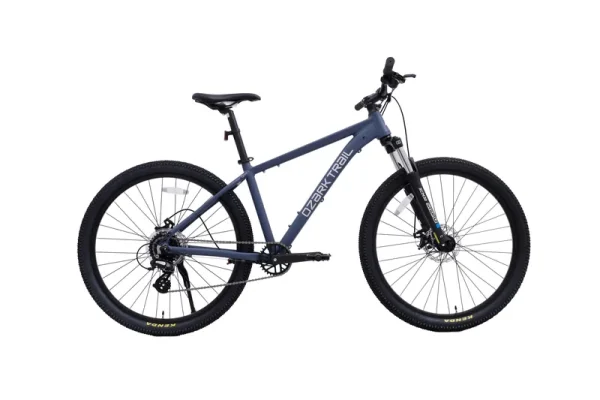 27.5" Ozark Trail M.2 Ridge Mountain Bike, Medium Frame, Fits Riders 5'3" - 5'8", Blue, Adult, Unisex