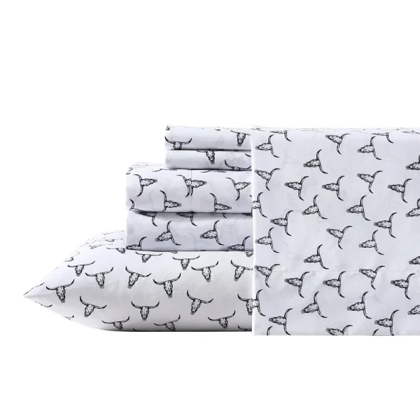 Wrangler Southwestern Sheet Set, Black, Queen Set