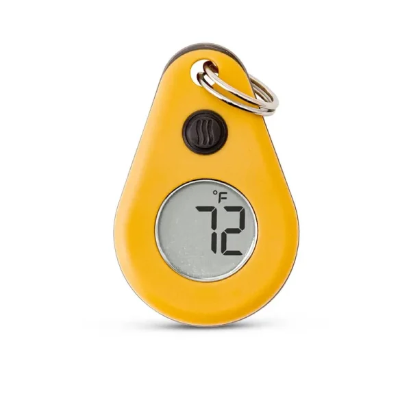 ThermoDrop Zipper-Pull Thermometer - Yellow | ThermoWorks