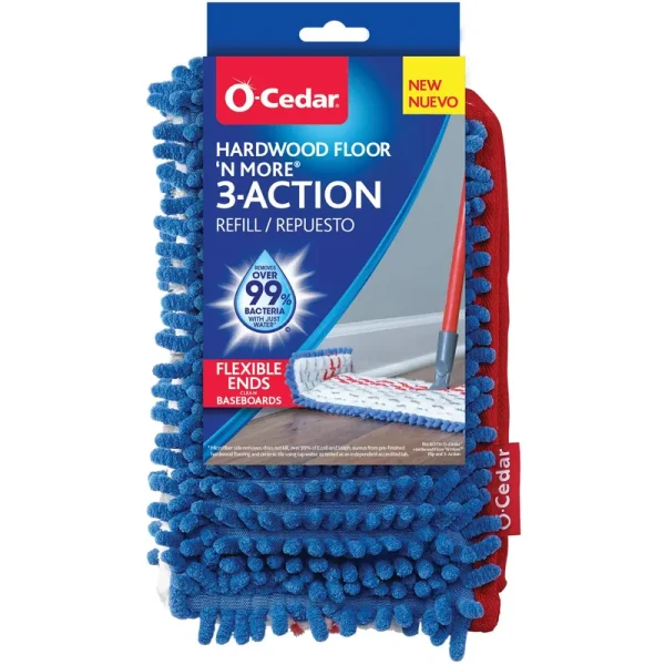O-Cedar Dual-Action Microfiber Flip Mop Refill