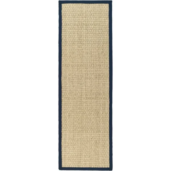 Richmond Bamboo Slat/Seagrass Natural Area Rug Beachcrest Home Rug Size: Runner 2'6" x 6'