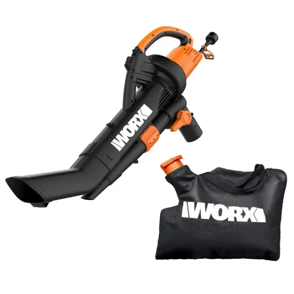Worx Wg509 TriVac 12 Amp 3-in-1 Electric Blower/Mulcher/Vacuum