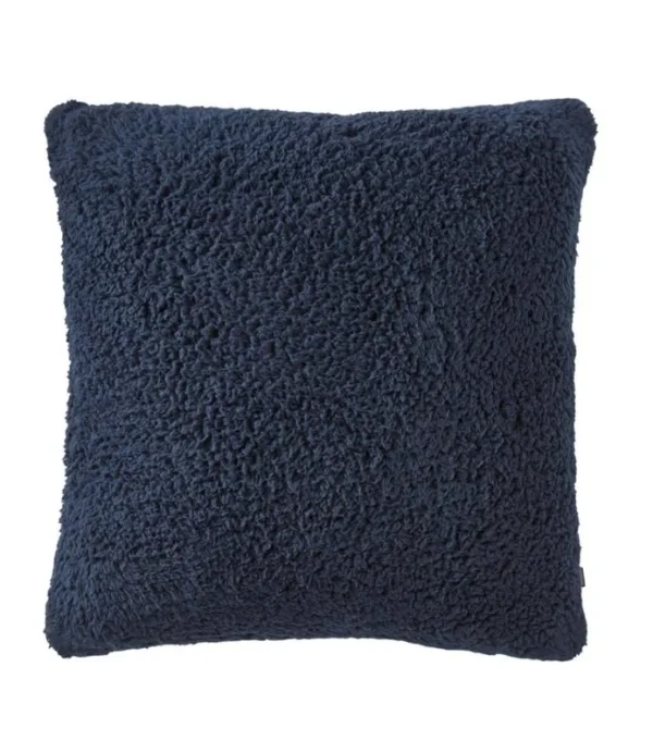 Wicked Plush Throw Pillow Navy 18"x18", Polyester | L.L.Bean