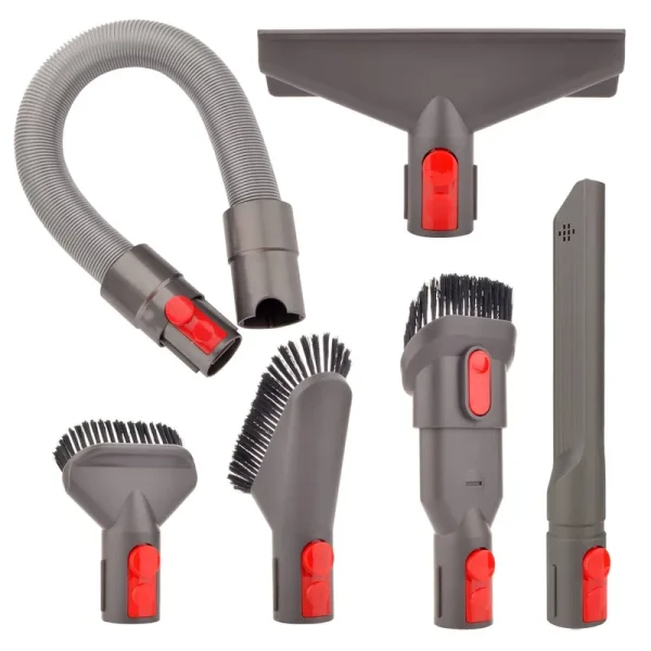 Fullclean Attachment Hose Kit Compatible with Dyson V8 V7 V10 V11 Absolute Cordless,V7 Animal Trigger Motorhead Car+Boat,V10