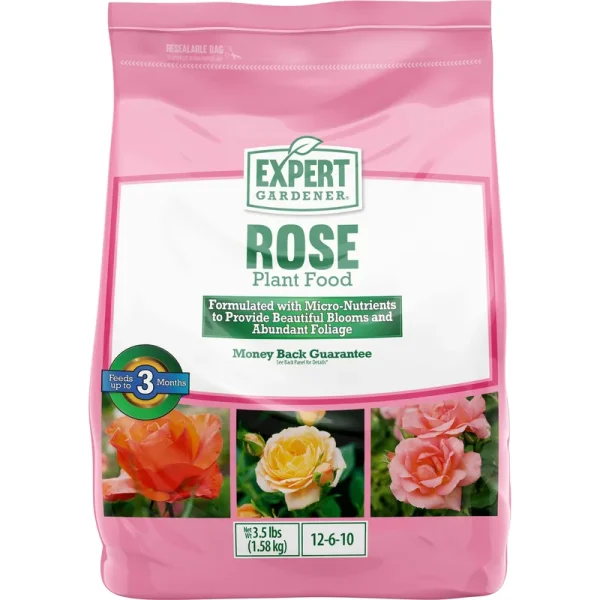 Expert Gardener Rose Plant Food 12-6-10, 3.5 lbs