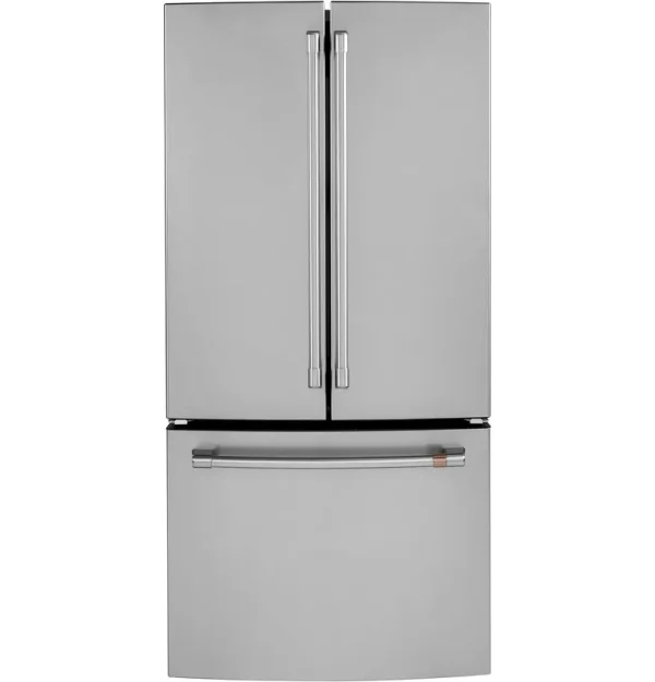 Cafe 18.6 Cu. ft. Stainless Steel Counter-Depth French-Door Refrigerator