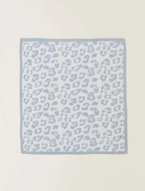 Barefoot Dreams CozyChic in The Wild Baby Blanket Ocean/Cream
