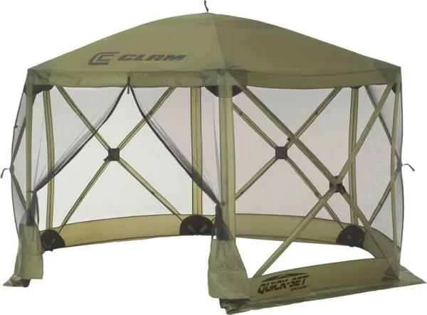 Clam Corporation 9281 Quick-Set Escape Shelter, Forest Green