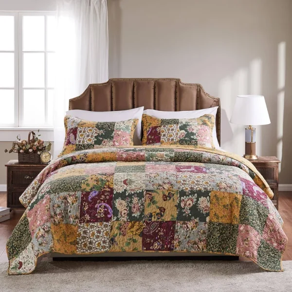 Greenland Home Antique Chic Twin Quilt Set