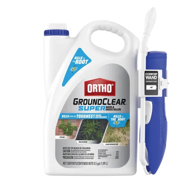 Ortho GroundClear Super Weed & Grass Killer1 with Comfort Wand - 0.5 Gal
