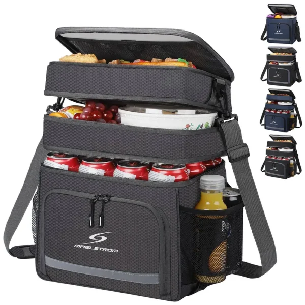 Maelstrom Lunch Box for Men,Insulated Lunch Bag Women/Men,Leakproof Lunch Cooler Bag, Lunch Tote Bag