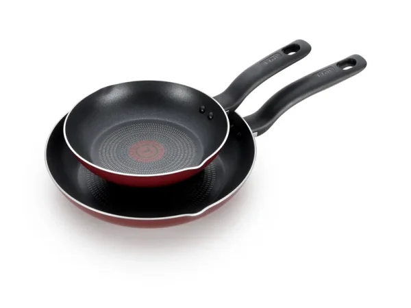 T-Fal Culinaire Series Nonstick Fry Pan Set - Red 2 PC