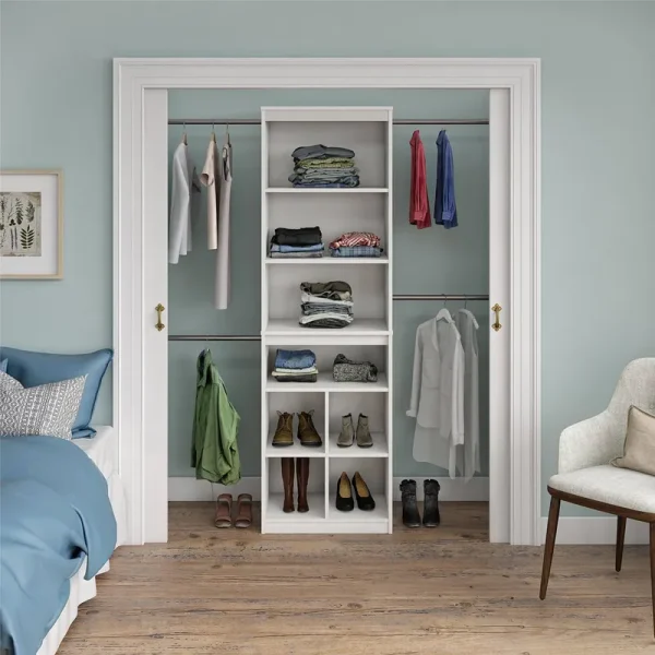 SystemBuild Rochon Closet Storage System, White