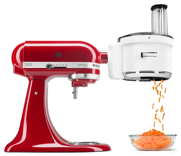 KitchenAid KSM1FPA Food Processor Attachment, Size: Standard, White