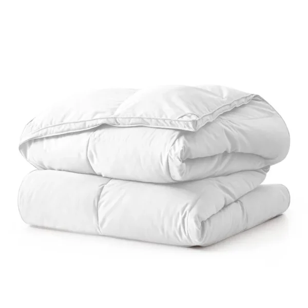 600 Fill Power All Season Down Comforter/Duvet Insert Size: Queen Down Comforter Color: White